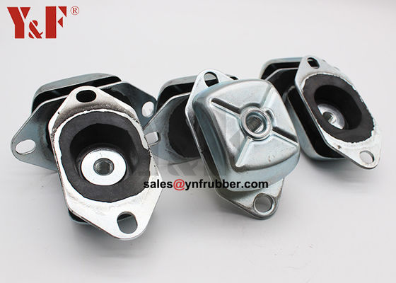 Customized Anti Vibration Rubber Mount Black Captive Transit Mounting