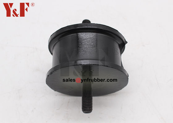 OEM Cylindrical Rubber Bobbin Mounts Industrial Screw Mounting Type