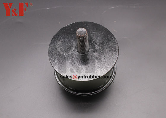 Female Cylindrical Bobbin Mounts Flexible Rubber Shock Absorber Mounts