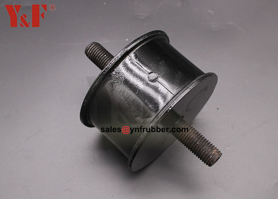 Female Cylindrical Bobbin Mounts Flexible Rubber Shock Absorber Mounts