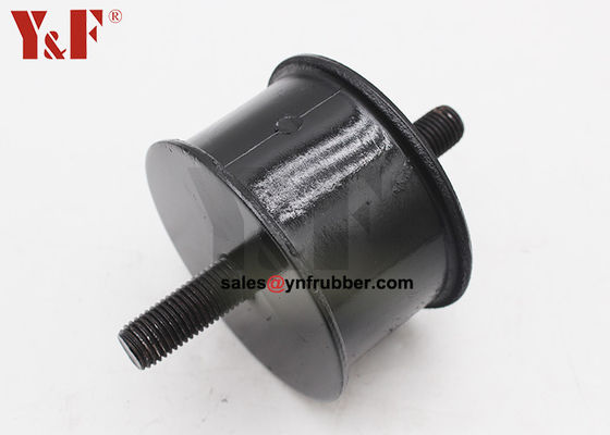 Black Rubber Bobbin Mounts M6 M8 M10 With Good Vibration Resistance