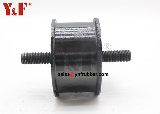 Black Rubber Bobbin Mounts M6 M8 M10 With Good Vibration Resistance