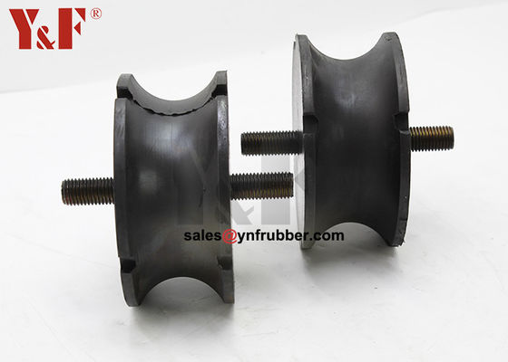 Small Industrial Cylindrical Rubber Mounts Bobbin Lightweight
