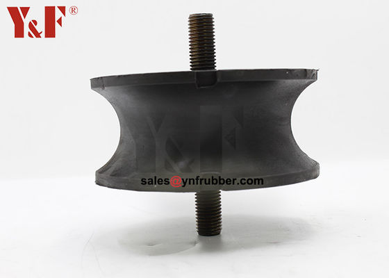 Flex Bobbin Mounts Anti Vibration Sandwich Rubber Mounts Black