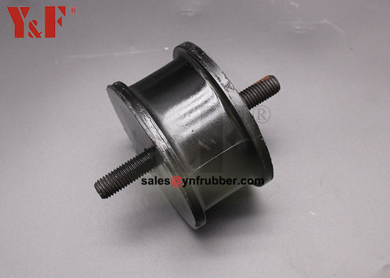 Small Vibration Shock Absorption Mounts Black Round Rubber Mounts
