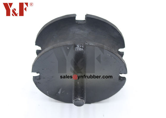 Round M8 M6 Rubber Bobbins Anti Vibration Screw Mounting Type