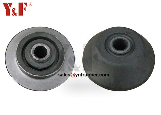 Black Auto Motor Mounts Noise Reduction Steel Material For Trucks