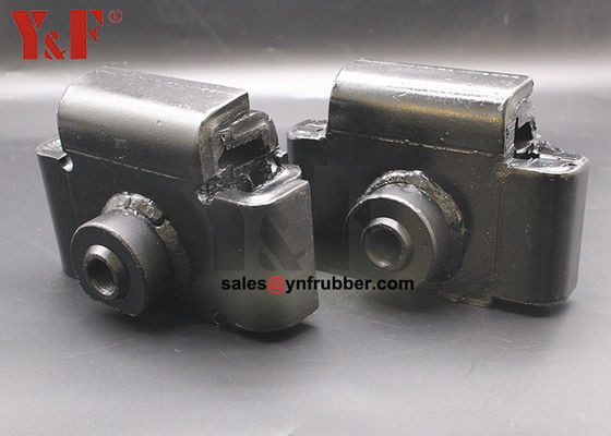 Heavy Duty M8 Flanged Rubber Mounts Anti Vibration For Industrial