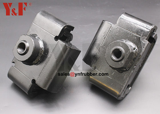 Heavy Duty M8 Flanged Rubber Mounts Anti Vibration For Industrial
