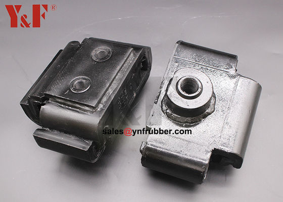 OEM Black Flanged Rubber Mounts Supplier Shock Reduction Excellent