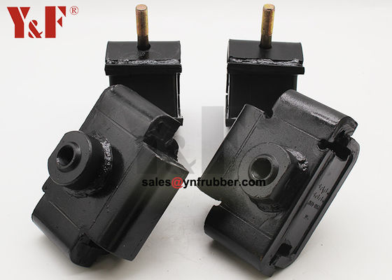 OEM Black Flanged Rubber Mounts Supplier Shock Reduction Excellent
