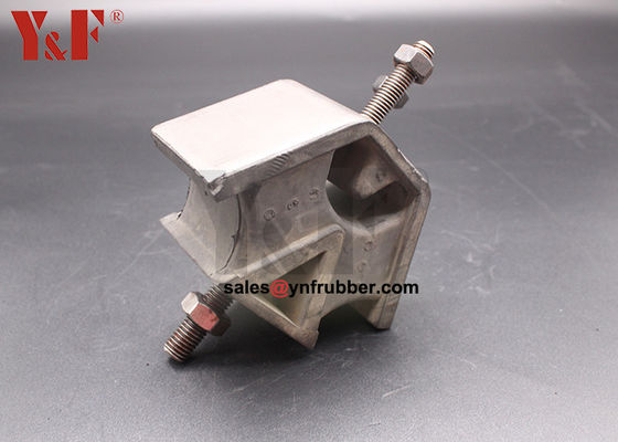 Flanged Rubber Vibration Isolators Mount Industrial For Construction Machinery