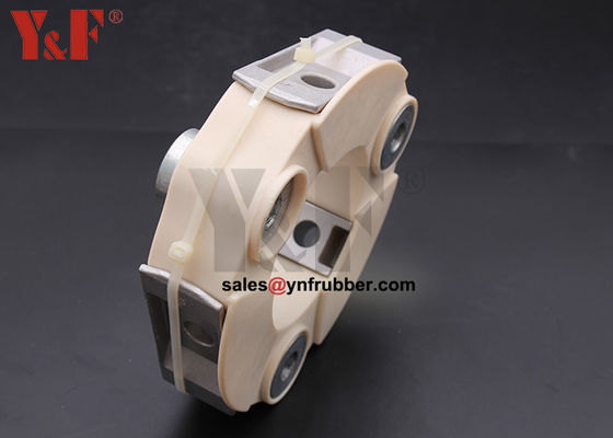 Strong Rubber Flex Coupling Joint Cylindrical Connector To Connect Two Shafts