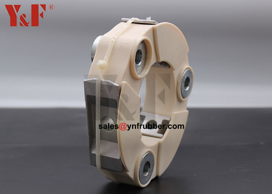 Strong Rubber Flex Coupling Joint Cylindrical Connector To Connect Two Shafts
