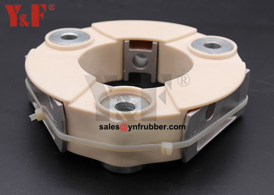 Strong Rubber Flex Coupling Joint Cylindrical Connector To Connect Two Shafts
