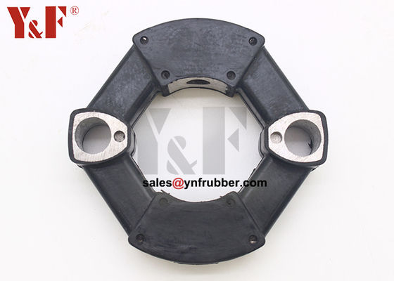Black Rubber Coupling Connector Flexible Rubber Pipe Fittings