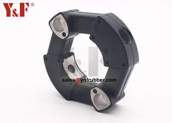 Black Rubber Coupling Connector Flexible Rubber Pipe Fittings