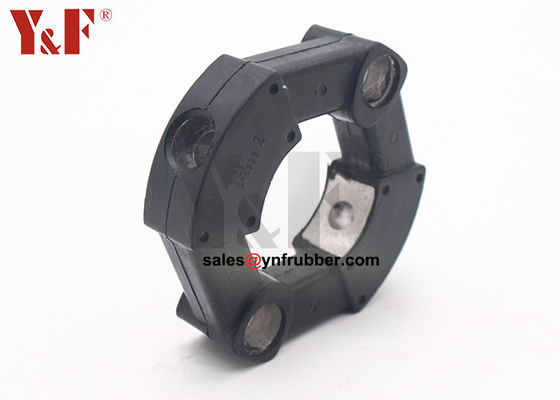 Black Rubber Coupling Connector Flexible Rubber Pipe Fittings