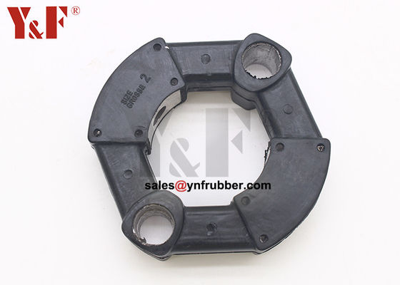 Black Rubber Coupling Connector Flexible Rubber Pipe Fittings