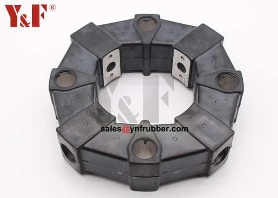 Heat Resistant Flexible Rubber Coupling Types Cylindrical Easy Installation