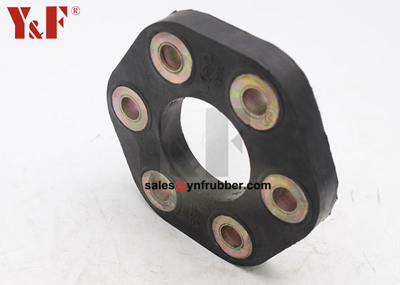 Secure Flexible Rubber Coupling Hardness Connecting Two Shafts
