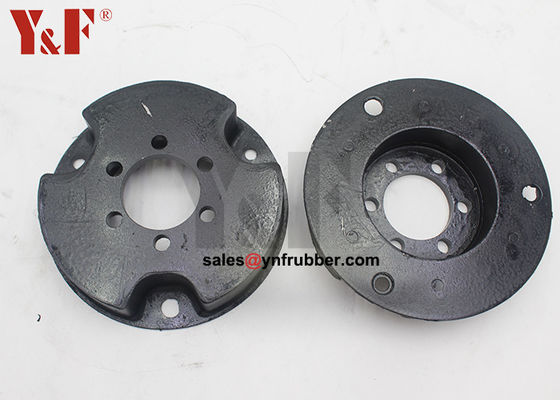 Black Flexible Rubber Shaft Coupling Connecting Two Shafts CE