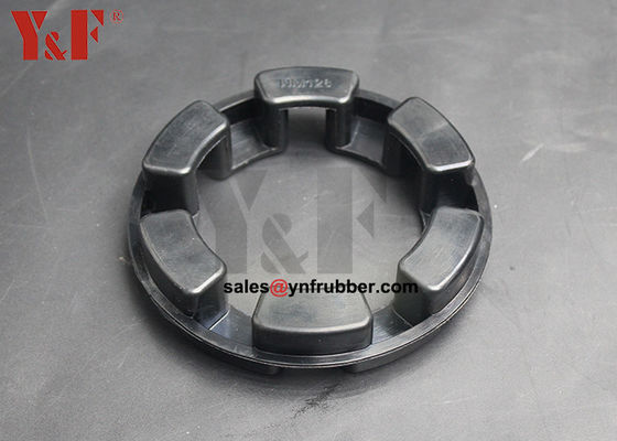 Cylindrical Rubber Coupling Pipe Connectors Flexible Heat Resistance