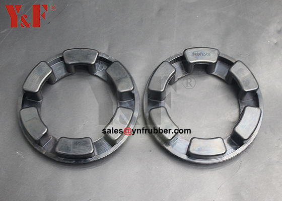 Cylindrical Rubber Coupling Pipe Connectors Flexible Heat Resistance