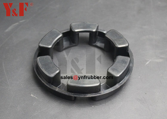 Cylindrical Rubber Coupling Pipe Connectors Flexible Heat Resistance