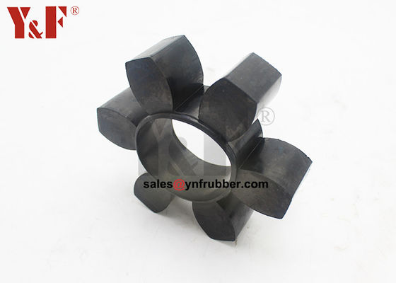 Durable Black Flexible Rubber Coupling Cylindrical Adjustable Pressure Range