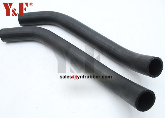 Black Wear Resistant Rubber Hose Reinforced Synthetic Rubber Inner Layer