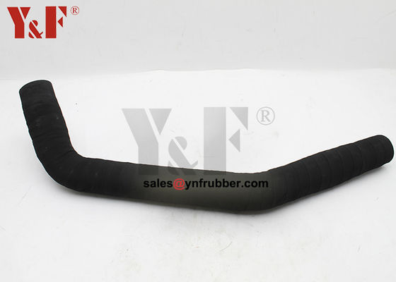E320GC Black Excavator Rubber Hose Replacement Radiator Hose UP SGS