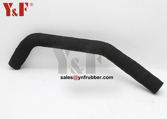 E320GC Black Excavator Rubber Hose Replacement Radiator Hose UP SGS