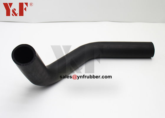 Black Excavator Rubber Hose Synthetic EX200-6 ZX200 Radiator Hose Up