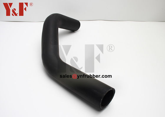 Black Excavator Rubber Hose Synthetic EX200-6 ZX200 Radiator Hose Up