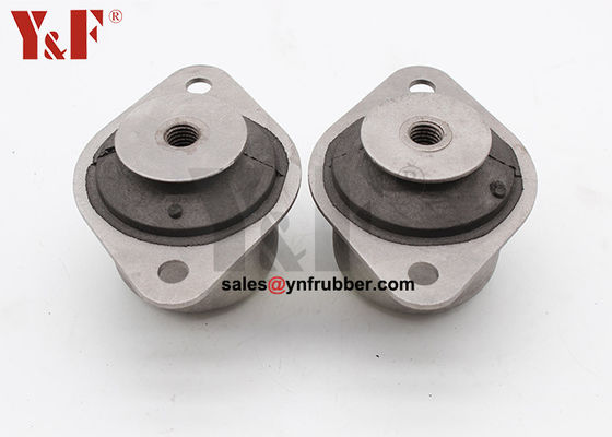OEM Rubber Anti Vibration Mounts Round Shape Shock Resistance SGS