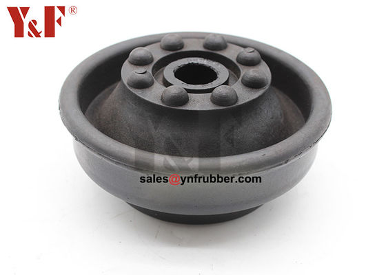 Black Anti Vibration Machine Mounts 1mm - 200mm Height Industrial