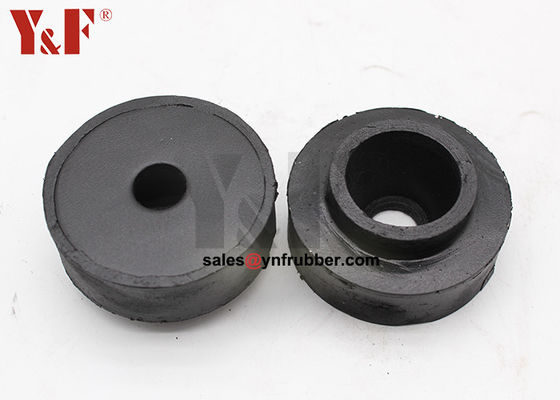 Black Anti Vibration Machine Mounts 1mm - 200mm Height Industrial