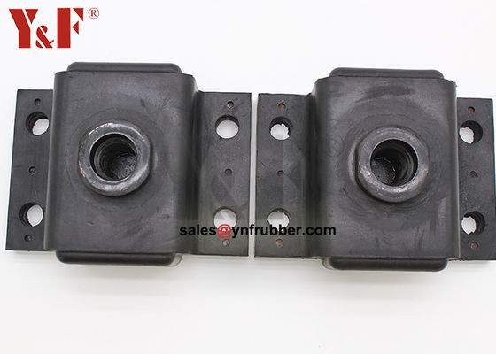 Small Anti Vibration Isolating Mounts Solid Rubber Bump Stops
