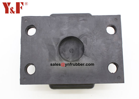 Small Anti Vibration Isolating Mounts Solid Rubber Bump Stops