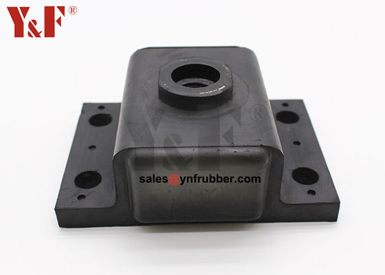 Small Anti Vibration Isolating Mounts Solid Rubber Bump Stops