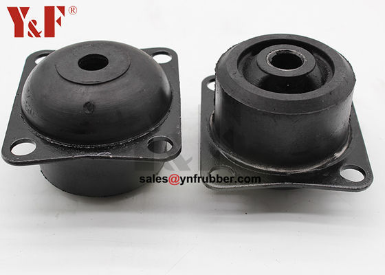 Durable Anti Vibration Machine Mounts Black / White Engine Mount