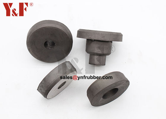 Black Rubber Isolation Mounting Feet Shockproof EC210 Engine Rubber Mount