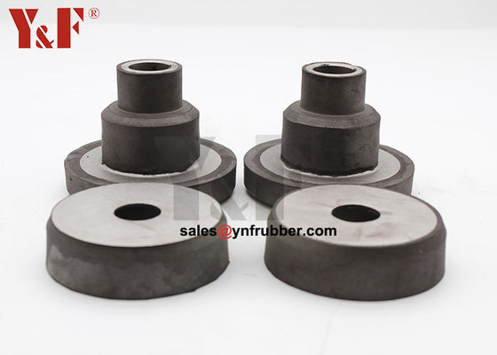 Black Rubber Isolation Mounting Feet Shockproof EC210 Engine Rubber Mount