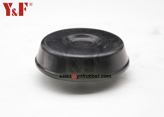 Black Compactor Rubber Mounts Shock Reduction Hydraulic Breaker Rubber Mount