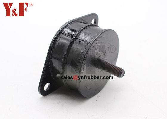 Heavy Duty Compactor Rubber Mounts Round High Vibration Absorption
