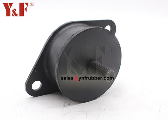 Industrial Compactor Rubber Mounts Vibration Absorption Black Color