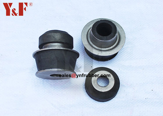 Black Anti Vibration Rubber Bushes Vehicle Suspension Body Mounts
