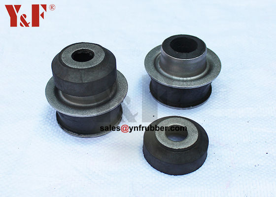Black Anti Vibration Rubber Bushes Vehicle Suspension Body Mounts