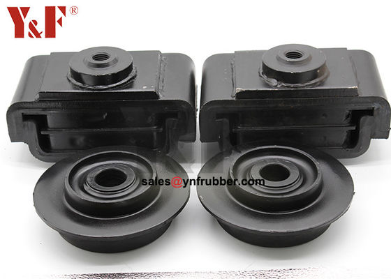 Excavator Engine Body Mount Bushings Round Custom Fitment Type